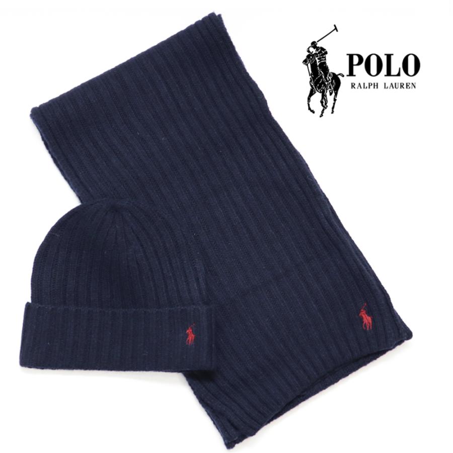 POLO RALPH LAUREN ラルフローレン マフラー ニットキャップ POLO RALPH LAUREN ラルフローレン マフラー ニットキャップ
