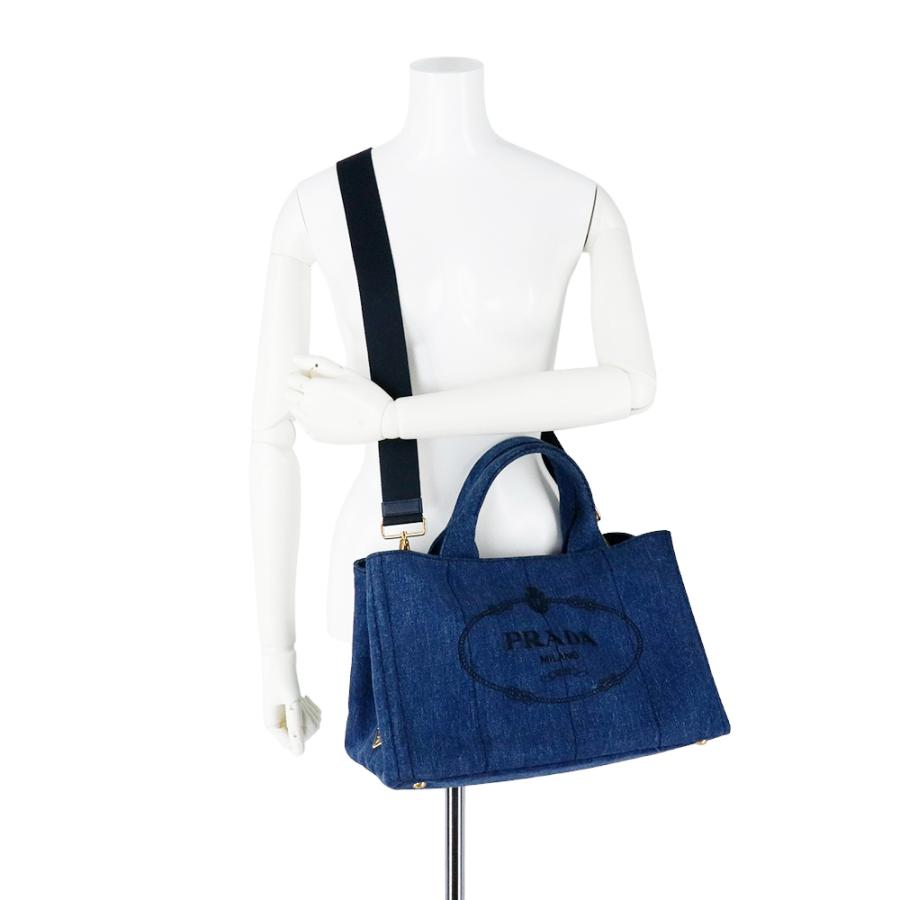 PRADA プラダ バッグ CANAPA DENIM BLUE 1BG642 AJ6 F0E93 PRADA プラダ バッグ CANAPA DENIM BLUE 1BG642 AJ6 F0E93