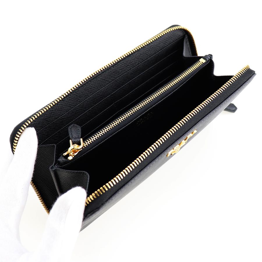 PRADA プラダ 財布 ラウンドファスナー 1ML506 QWA F0002 NERO PRADA プラダ 財布 ラウンドファスナー 1ML506 QWA F0002 NERO