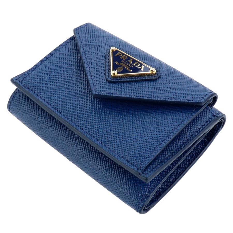PRADA プラダ 財布 三つ折り SAFFIANO METAL 1MH021 QHH F0016 PRADA プラダ 財布 三つ折り SAFFIANO METAL 1MH021 QHH F0016