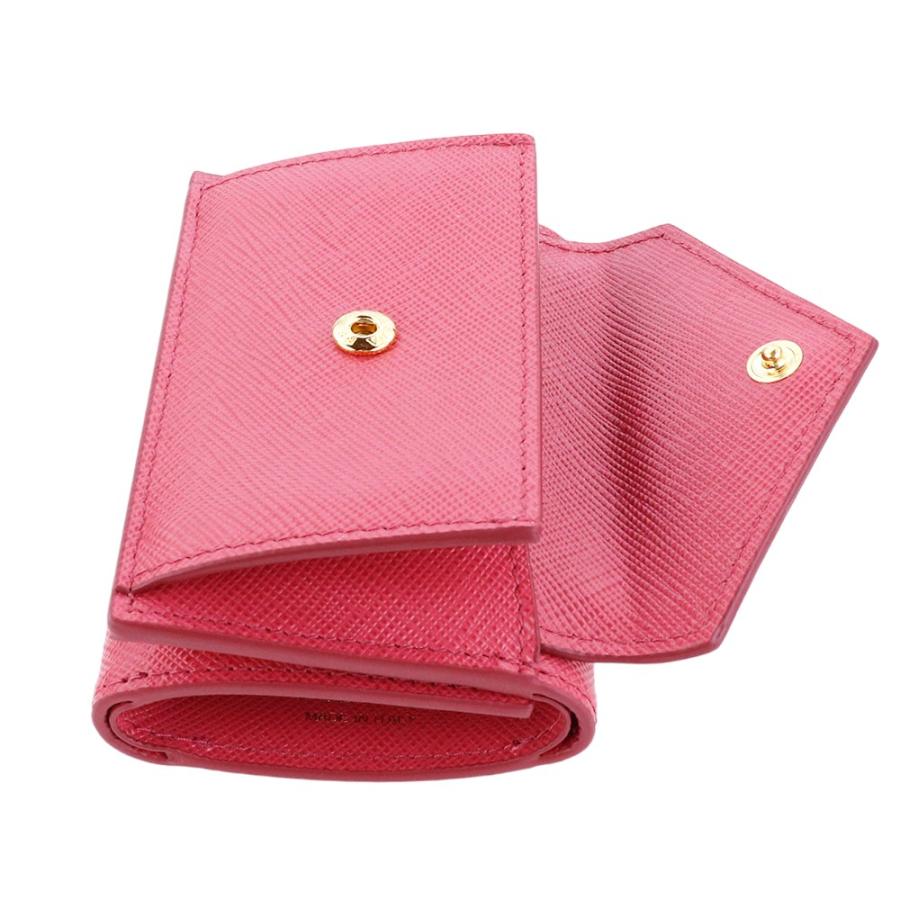 PRADA プラダ 財布 三つ折り SAFFIANO METAL 1MH021 QWA F0505 PRADA プラダ 財布 三つ折り SAFFIANO METAL 1MH021 QWA F0505
