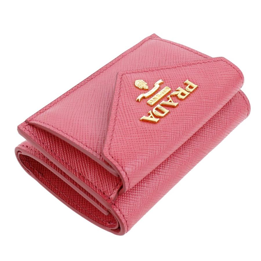 PRADA プラダ 財布 三つ折り SAFFIANO METAL 1MH021 QWA F0505 PRADA プラダ 財布 三つ折り SAFFIANO METAL 1MH021 QWA F0505
