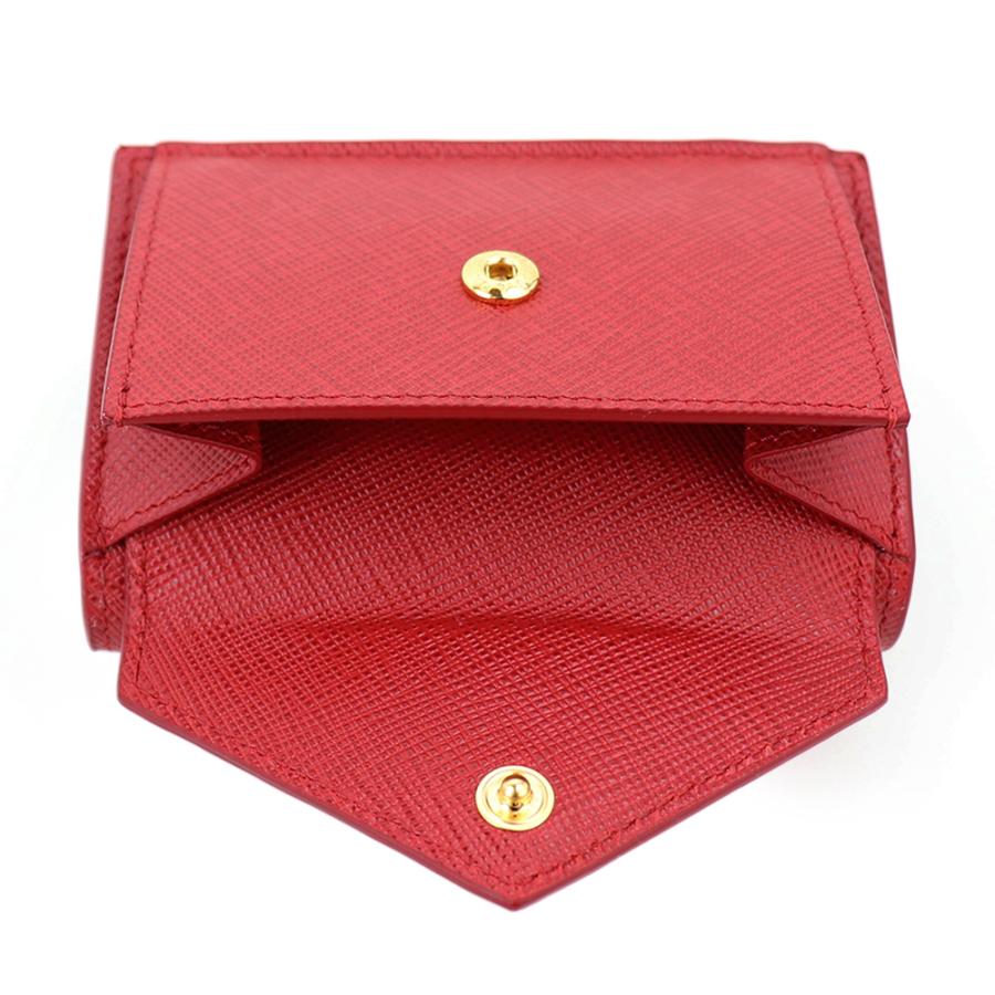 PRADA プラダ 財布 三つ折り ミニ財布 1MH021 QWA サフィアーノ PRADA プラダ 財布 三つ折り ミニ財布 1MH021 QWA サフィアーノ