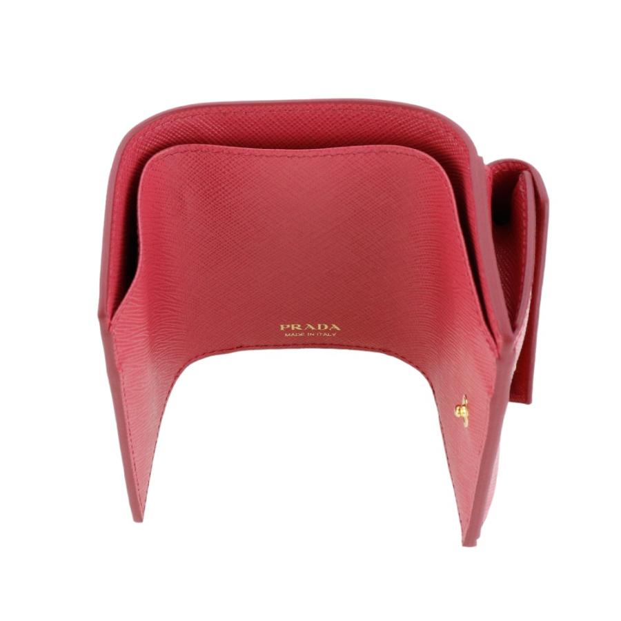 PRADA プラダ 財布 三つ折り ミニ財布 1MH021 QWA サフィアーノ PRADA プラダ 財布 三つ折り ミニ財布 1MH021 QWA サフィアーノ