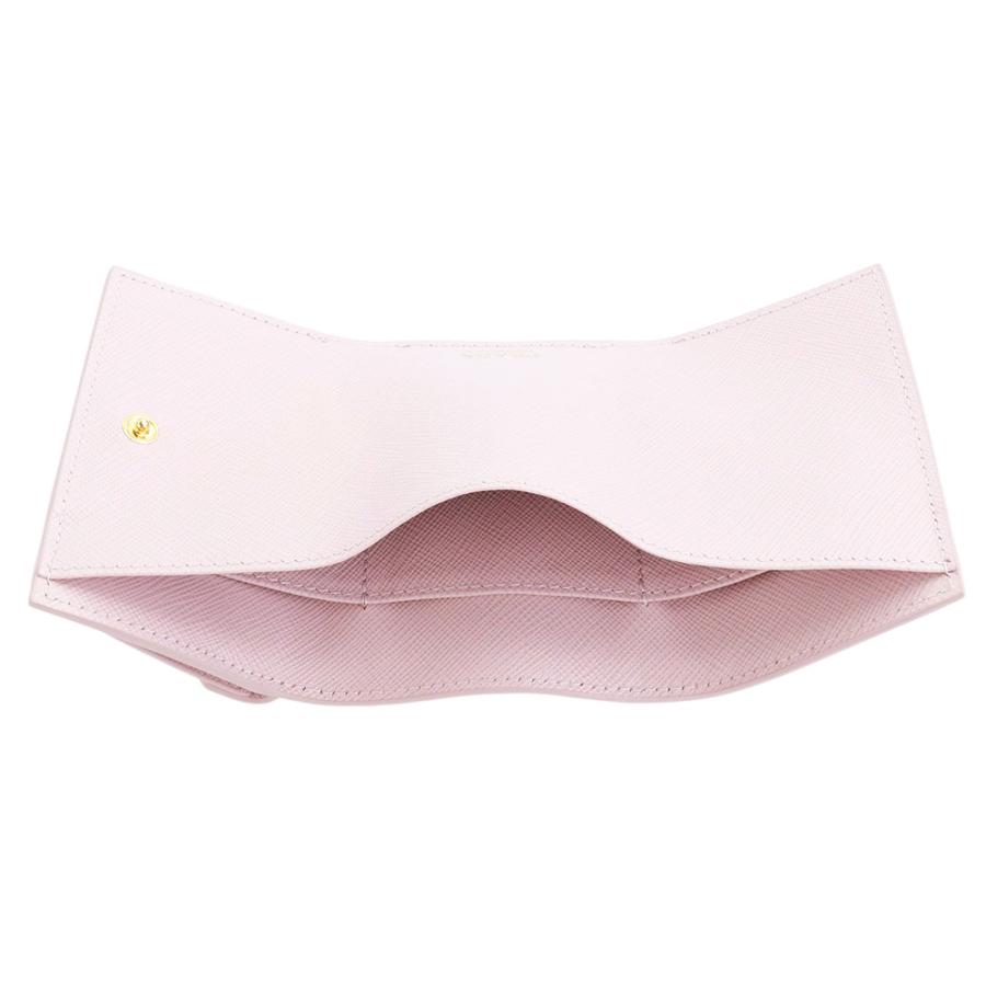 PRADA プラダ 財布 三つ折り ミニ財布 1MH021 QWA サフィアーノ PRADA プラダ 財布 三つ折り ミニ財布 1MH021 QWA サフィアーノ