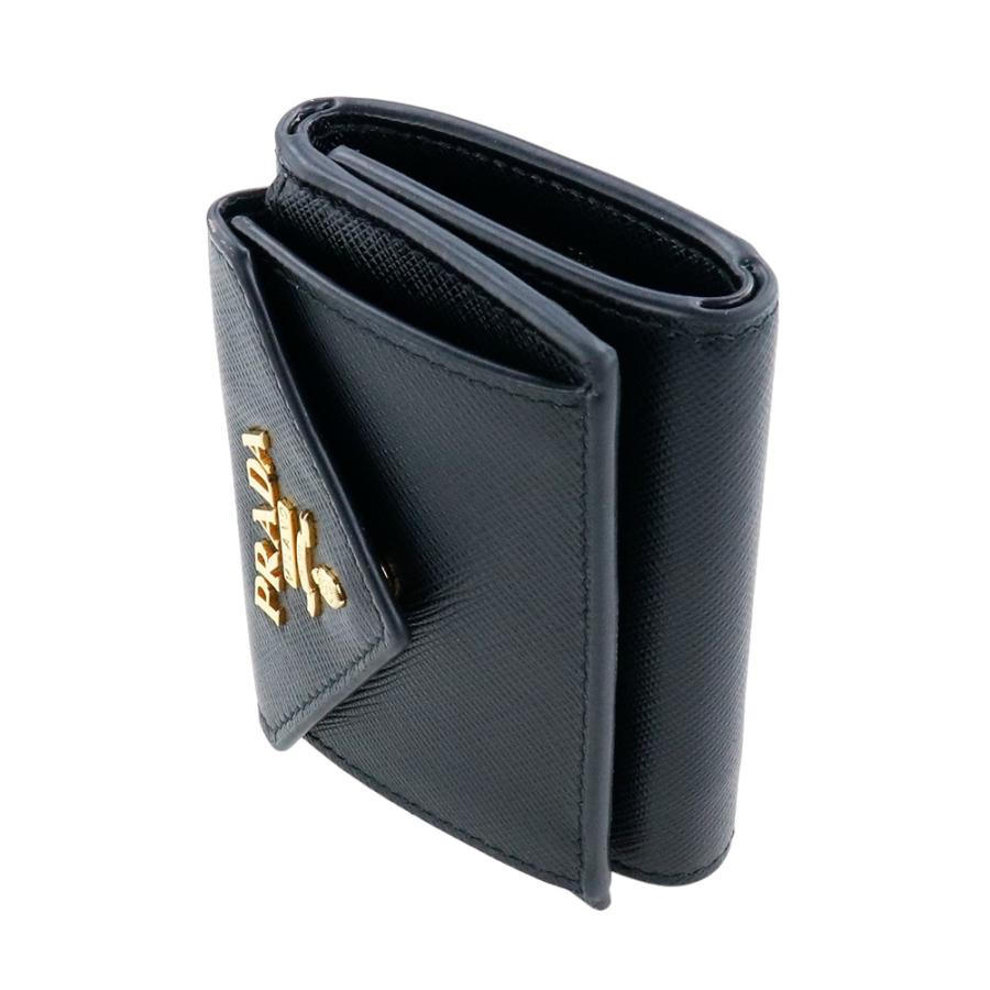PRADA プラダ 財布 三つ折り ミニ財布 1MH021 QWA サフィアーノ PRADA プラダ 財布 三つ折り ミニ財布 1MH021 QWA サフィアーノ