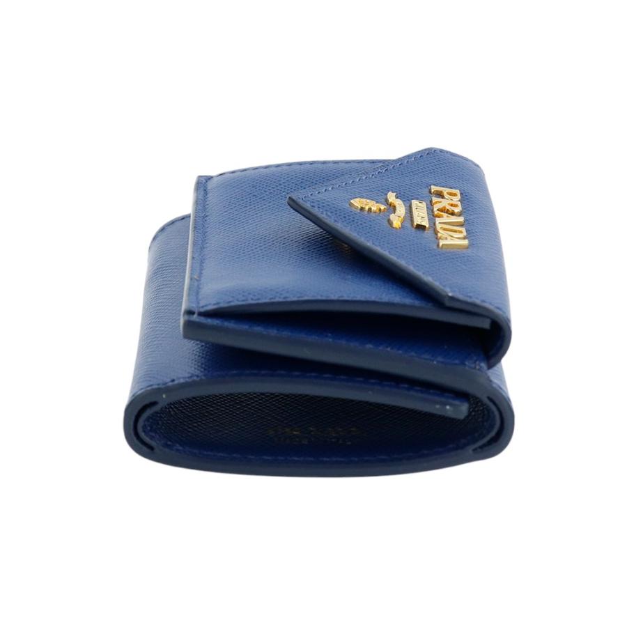 PRADA プラダ 財布 三つ折り 1MH021 QWA F0016 BLUETTE PRADA プラダ 財布 三つ折り 1MH021 QWA F0016 BLUETTE
