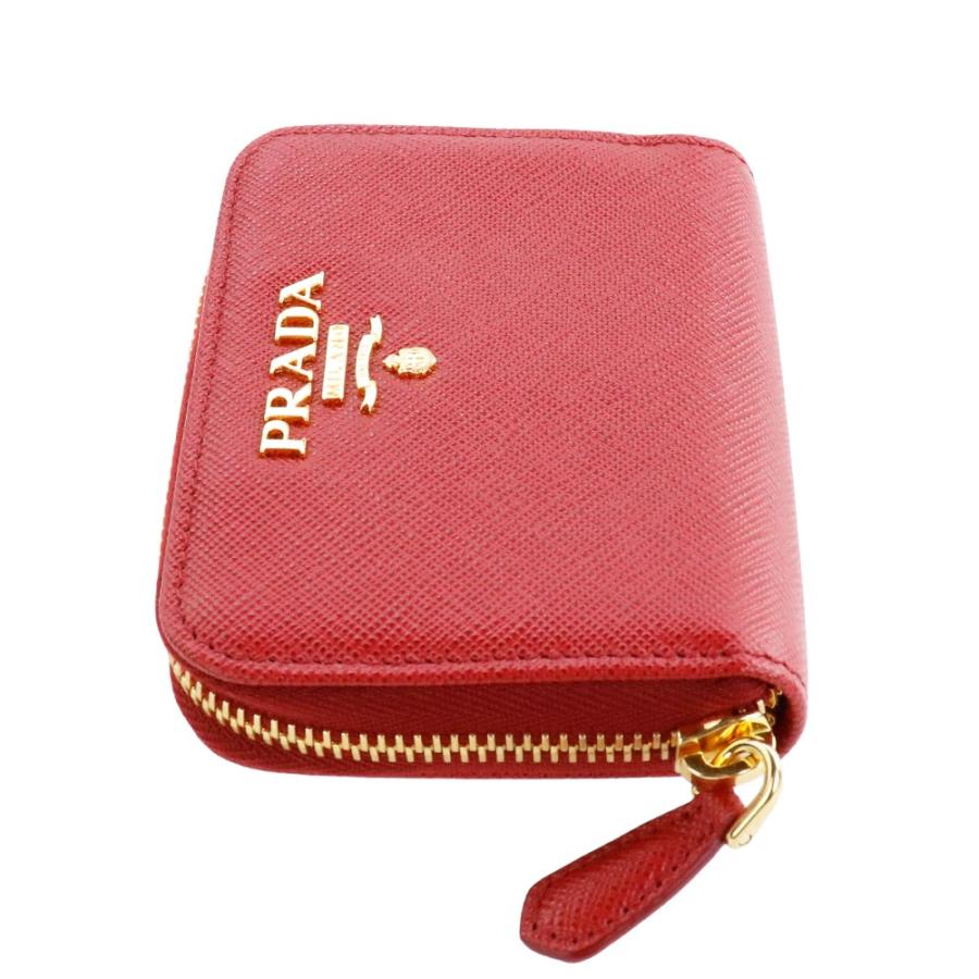 PRADA プラダ 財布 二つ折り ラウンドファスナー SAFFIANO METAL PRADA プラダ 財布 二つ折り ラウンドファスナー SAFFIANO METAL