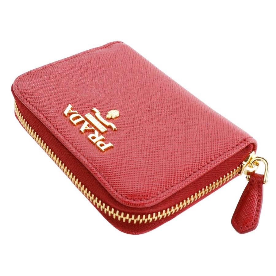PRADA プラダ 財布 二つ折り ラウンドファスナー SAFFIANO METAL PRADA プラダ 財布 二つ折り ラウンドファスナー SAFFIANO METAL