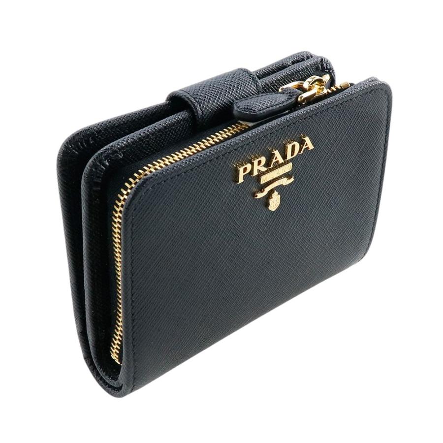 PRADA プタダ 財布 二つ折り フラップ SAFFIANO METAL 1ML018 PRADA プタダ 財布 二つ折り フラップ SAFFIANO METAL 1ML018