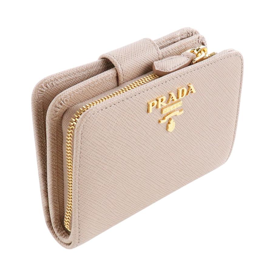 PRADA プタダ 財布 二つ折り フラップ SAFFIANO METAL 1ML018 PRADA プタダ 財布 二つ折り フラップ SAFFIANO METAL 1ML018