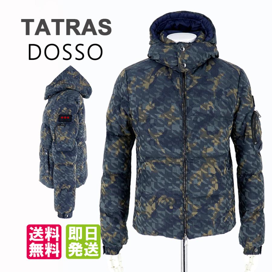 TATRAS タトラス ダウンジャケット ドッソ DOSSO A4163-D 迷彩 TATRAS タトラス ダウンジャケット ドッソ DOSSO A4163-D 迷彩