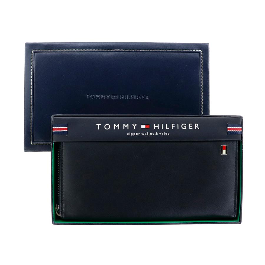 TOMMY HILFIGER（トミー・ヒルフィガー） 長財布 ラウンドファスナー 