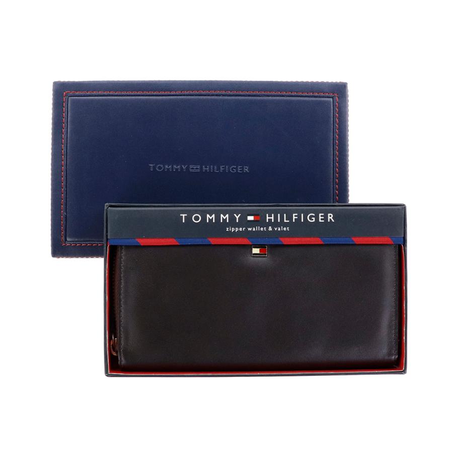 TOMMY HILFIGER（トミー・ヒルフィガー） 長財布 ラウンドファスナー 