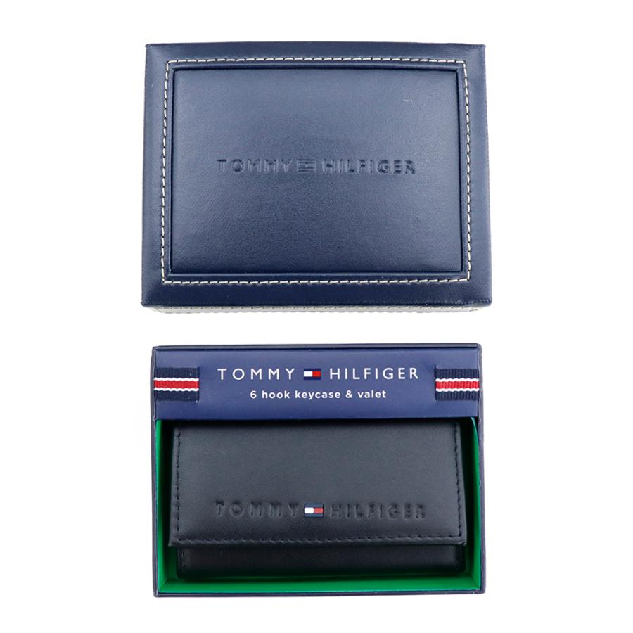 トミーヒルフィガー キーケース 6連 6本 Tommy Hilfiger 31TL17X005 001 BLACK / 31TL17X005 200 BROWN レザー 本革｜brandparks｜12