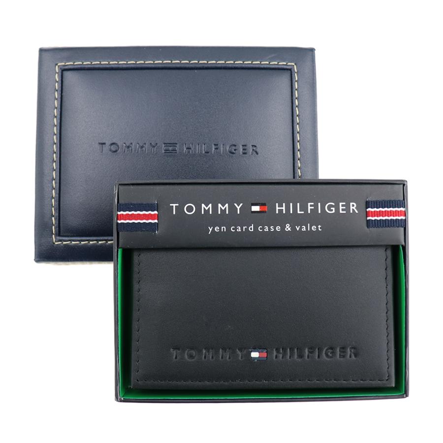 トミーヒルフィガー カードケース TOMMY HILFIGER ウェルズ レザー 本革 名刺入れ パスケース 二つ折り ブラック ブラウン 31TL20X014｜brandparks｜11