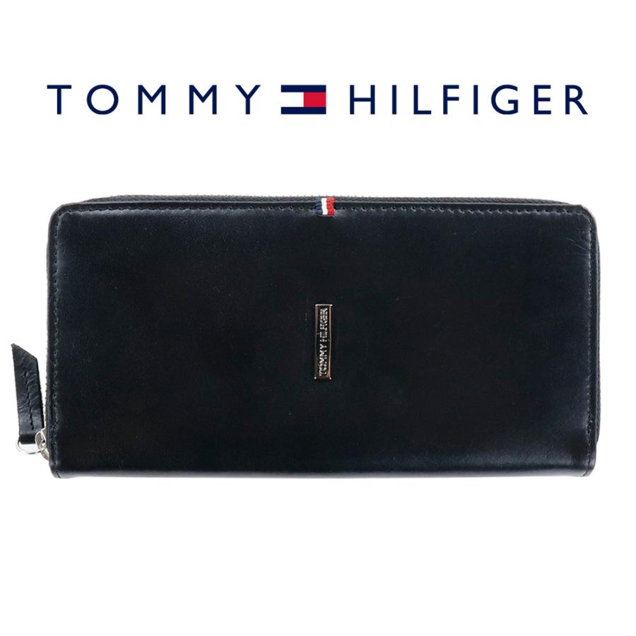 TOMMY HILFIGER トミーヒルフィガー 財布 長財布 ラウンドファスナー  