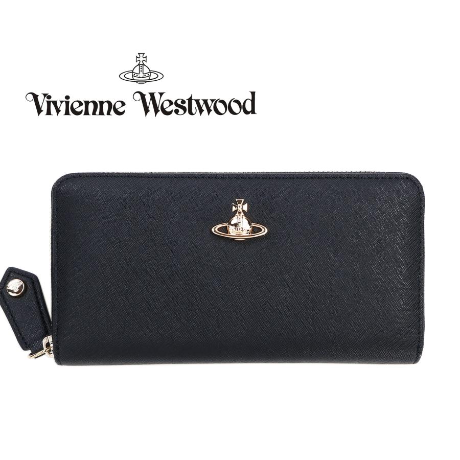 Vivienne Westwood（ヴィヴィアンウエストウッド） 長財布 ブラック