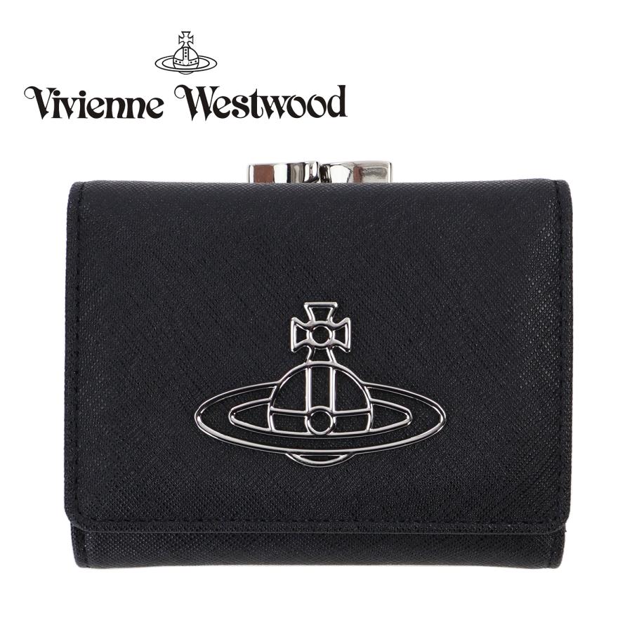 ヴィヴィアンウエストウッド Vivienne Westwood 財布 がま口 三つ折り