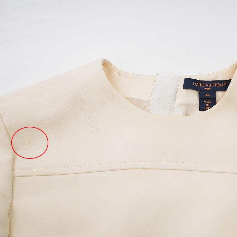 ルイ・ヴィトン スナップボタン マーチンゲールドレス ワンピース  