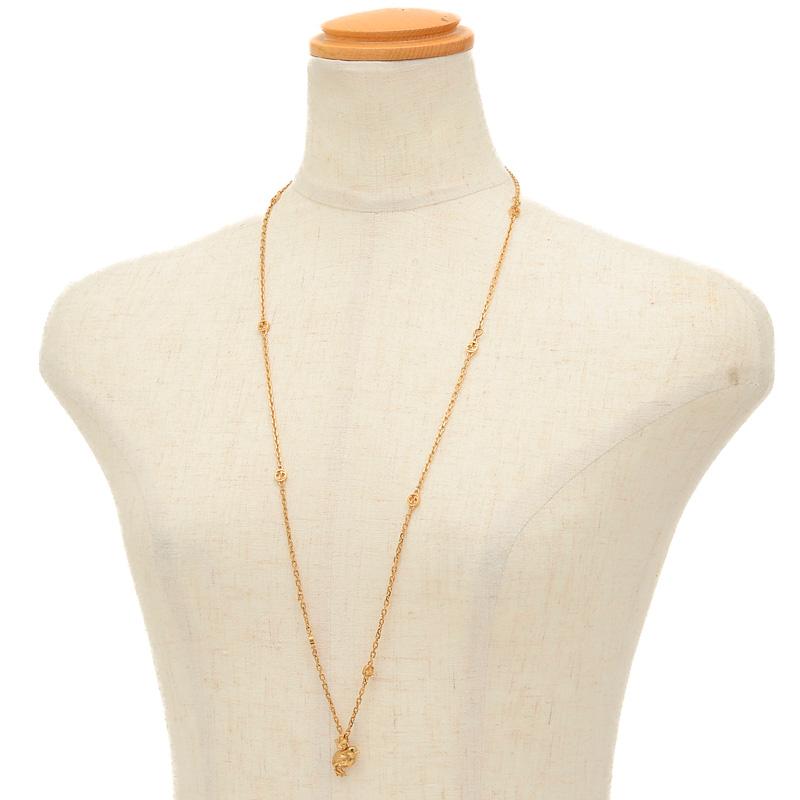 グッチ インターロッキングG ANIMALS CHICK ヒヨコモチーフ ロング  