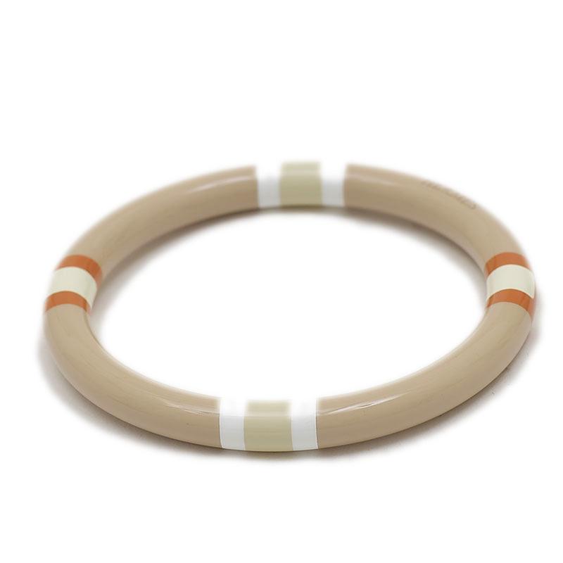 エルメス Hエキップ PM ブレスレット バングル ラッカー/ウッド 
