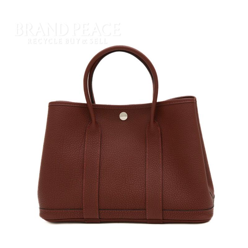 HERMES 値下げ エルメス ガーデンパーティ TPM 30 ネゴンダ ルージュ 