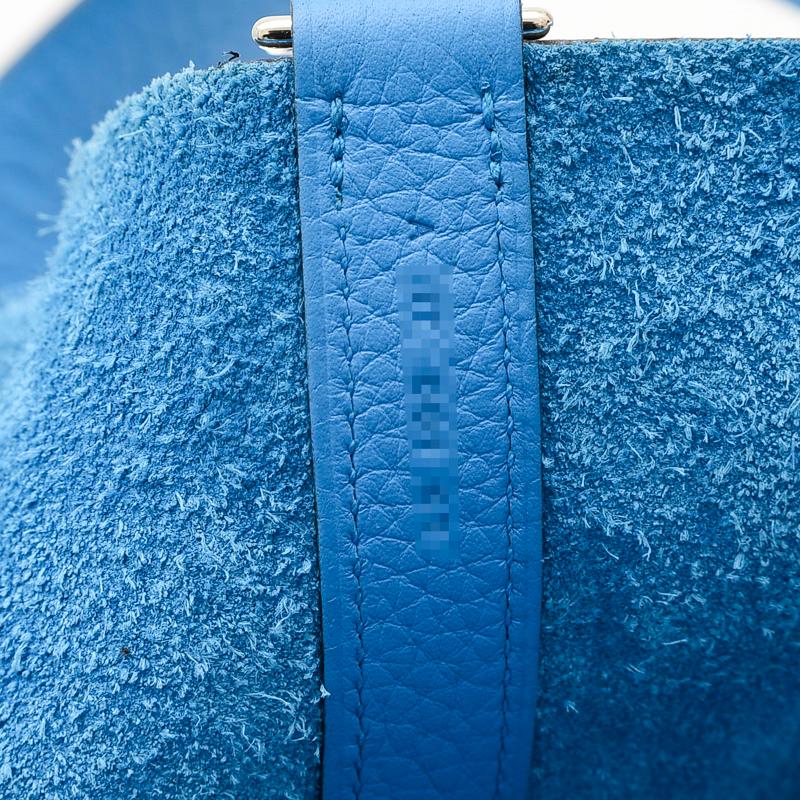 HERMES エルメス ピコタンロック GM トリヨン ブルーザンジバル 