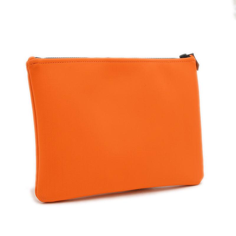 HERMES エルメス ネオバンMM ポーチ クラッチバッグ オレンジ ブランド  