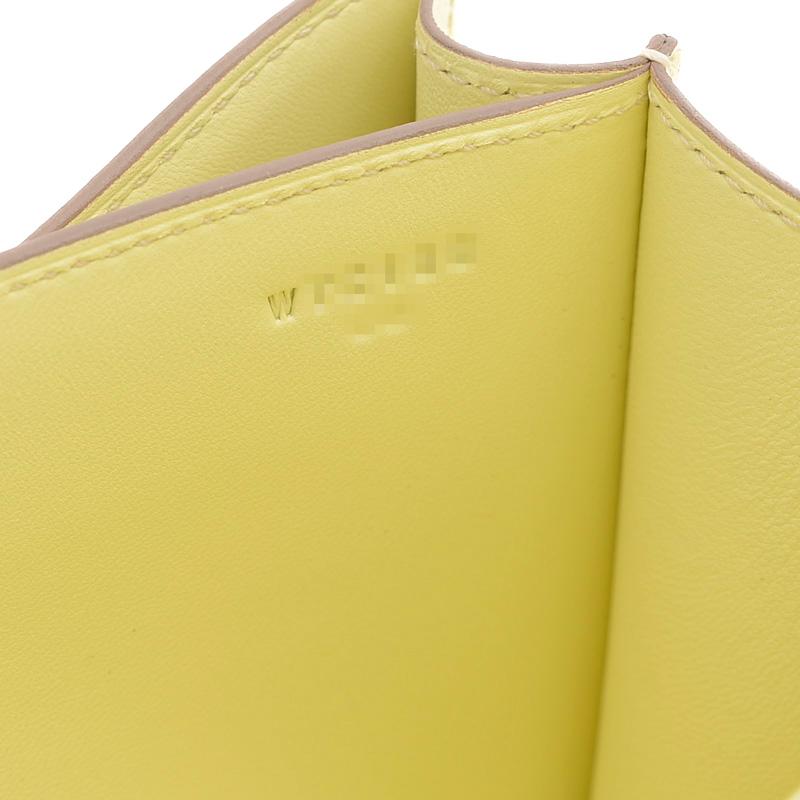 HERMES エルメス コンスタンス ミニ 18 ミロワール エプソン ジョーヌ  