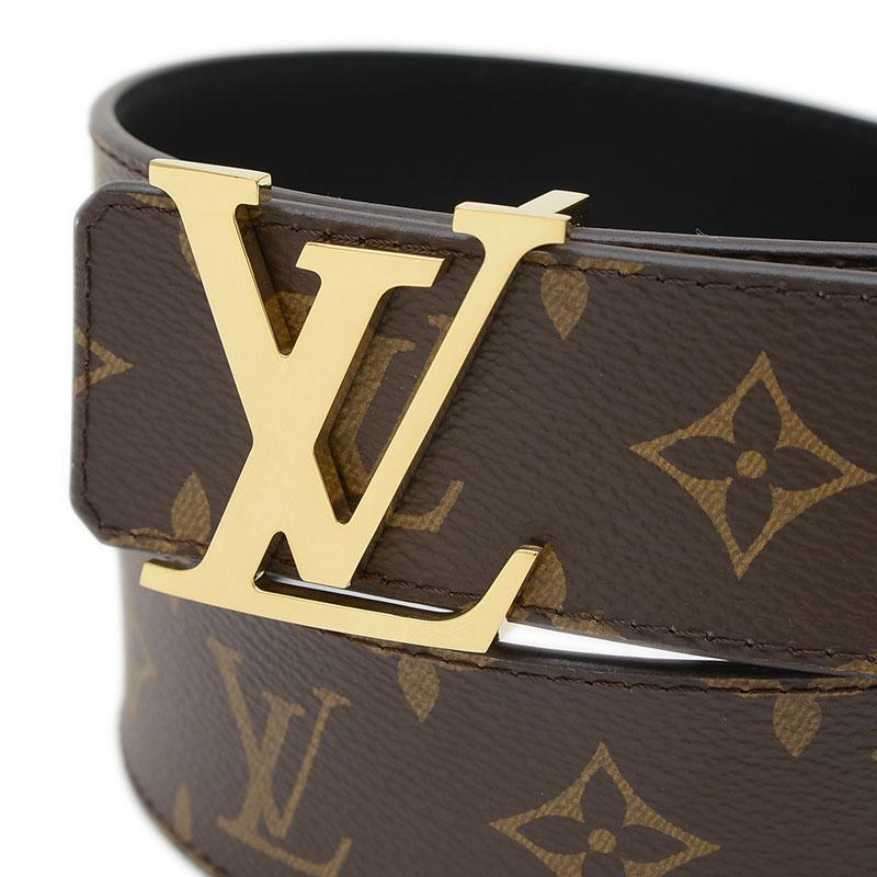 ルイ・ヴィトン サンチュール ベルト LVイニシャル リバーシブル 40MM  