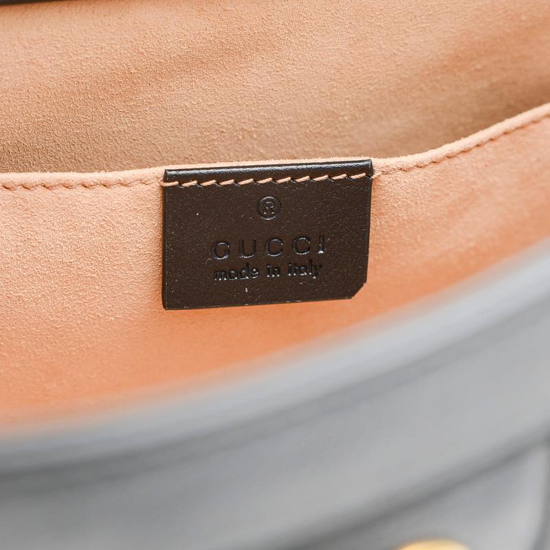 GUCCI グッチ ダイアナ スモール バンブーバッグ レザー ブラック