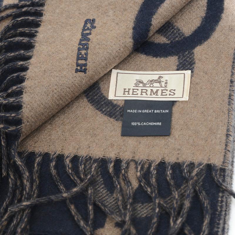 HERMES マフラー　＜エニー・モール＞ カシミヤマフラー 25×170 cm 《エニー・モール》 - グレー | Hermès