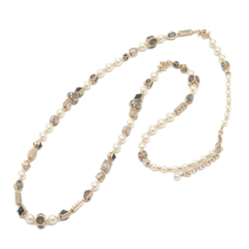 CHANEL シャネル ココマーク パール ロングネックレス