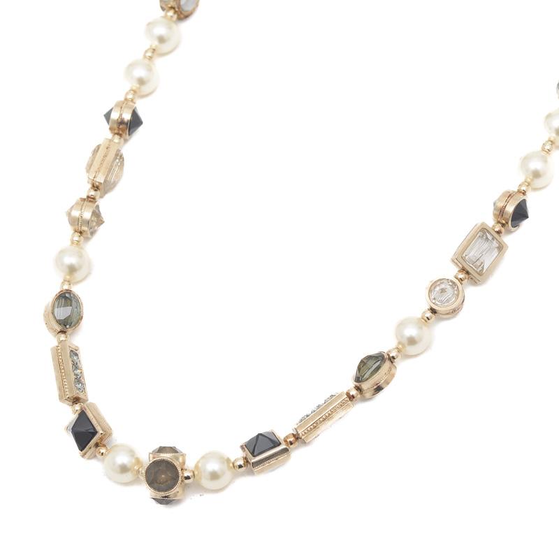 CHANELシャネル　ココマークパールネックレス　ペンダント　シャンパンゴールド CHANEL シャネル ココマーク パール ロングネックレス