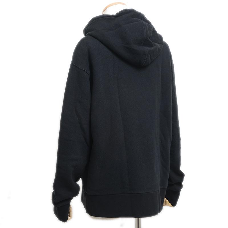 GUCCI 値下げ グッチ インターロッキングG パーカー コットン ブラック