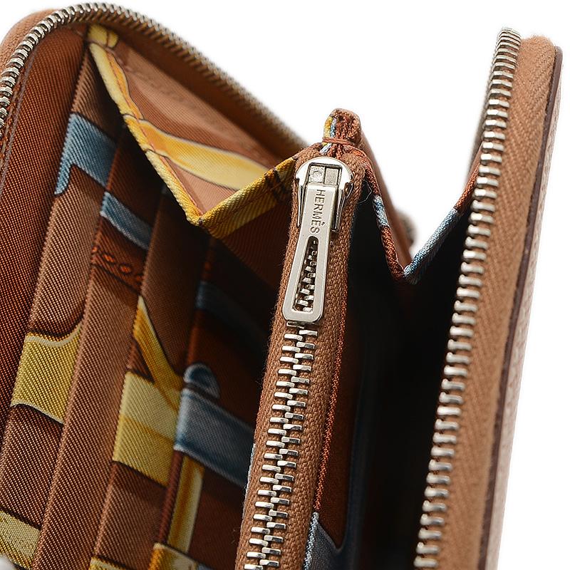 HERMES 値下げ エルメス アザップロング シルクイン 長財布 エプソン  