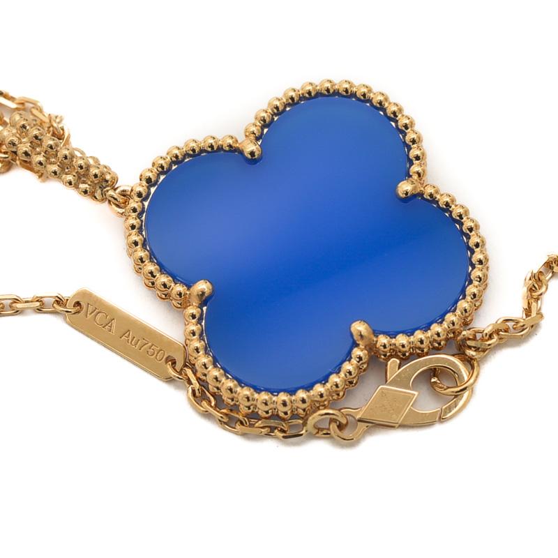 ヴァンクリーフ&アーペル マジックアルハンブラ ロングネックレス  