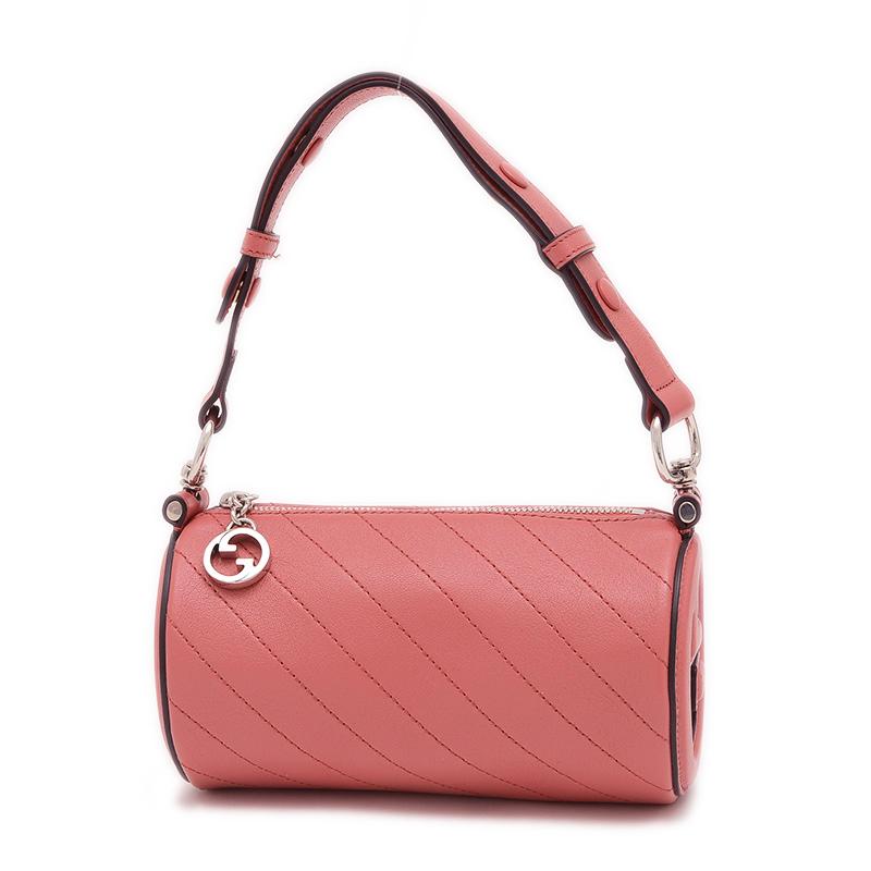 GUCCI グッチ ブロンディ ミニ ショルダーバッグ レザー ピンク