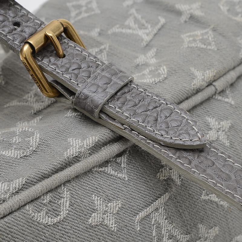 LOUIS VUITTON ルイ・ヴィトン モノグラムデニム スライトリー 