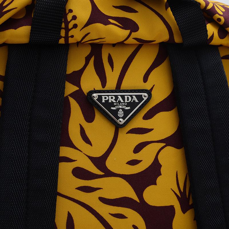 PRADA（プラダ） バックパック リュック ハイビスカス ナイロン