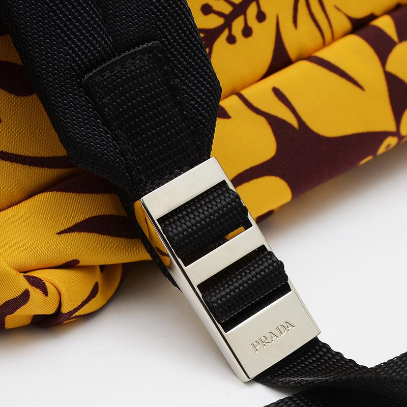 PRADA（プラダ） バックパック リュック ハイビスカス ナイロン