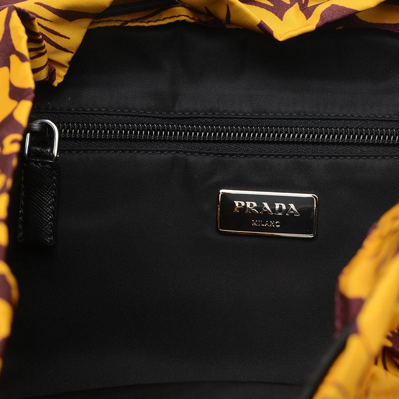 PRADA（プラダ） バックパック リュック ハイビスカス ナイロン
