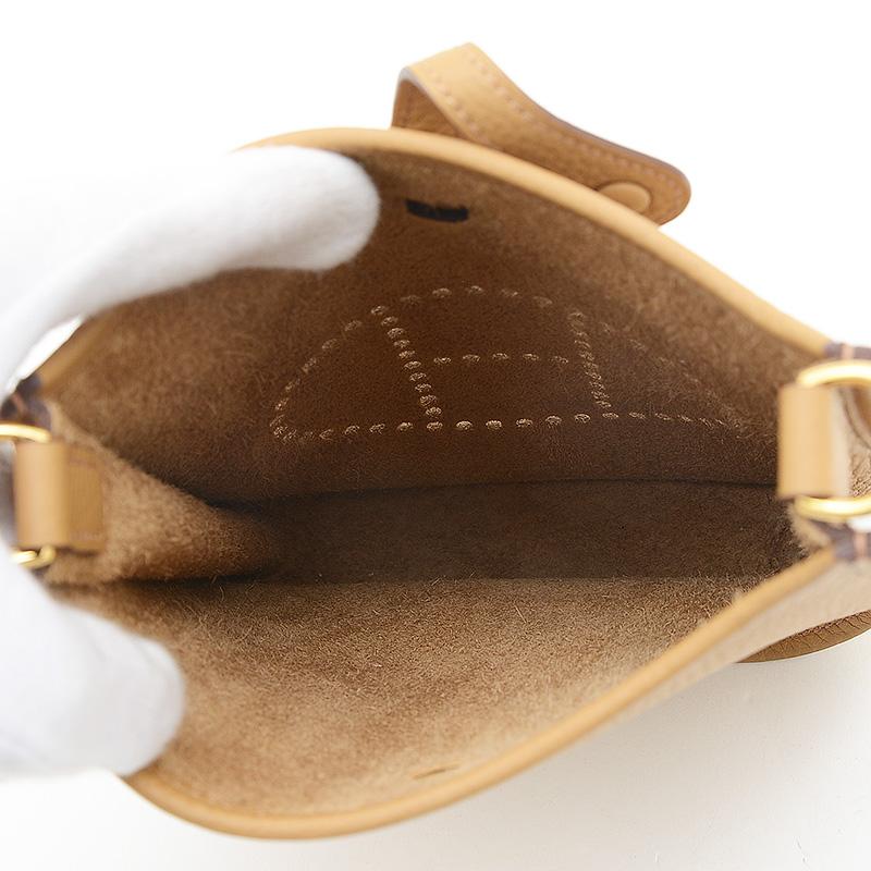 HERMES エヴリン tpm エタン　ゴールド金具 エルメスエヴリン TPM 14128 エトゥープ ゴールド金具 Z刻印(2021年頃