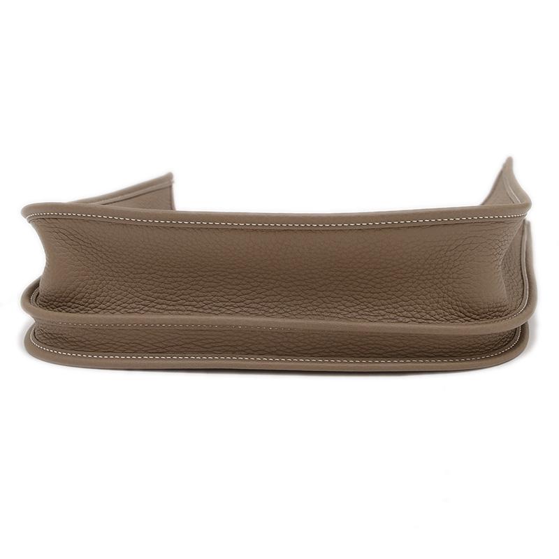 HERMES エルメス エブリン3 PM トリヨン エトゥープ シルバー金具 K 