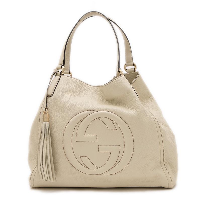 グッチ ソーホー 282309 インターロッキングG トートバッグ ハンドバッグ