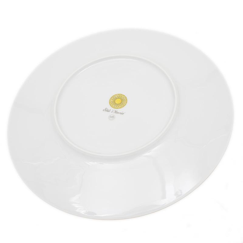 HERMES エルメス サービングプレート ソレイユ ドゥ ポーセリン 皿  