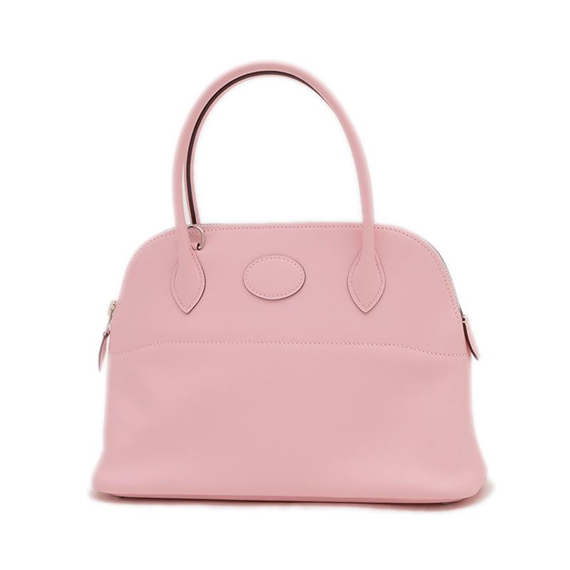 エルメスHERMES ボリード27 ローズサクラシルバー金具
