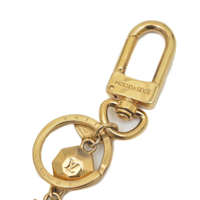 LOUIS VUITTON（ルイ・ヴィトン） キーホルダー LV ファセット メタル