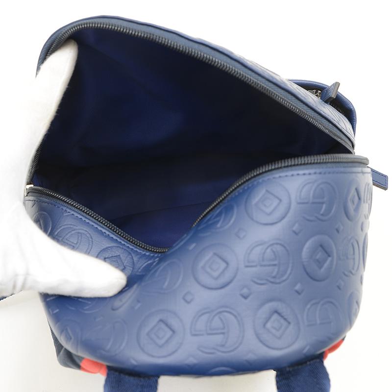 GUCCI（グッチ） チルドレンズ バックパック PVCキャンバス ブルー